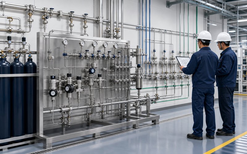 某面板厂氮气大宗供气站项目