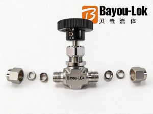 316 Stainless Steel Needle Valve High Purity Gas Cabinet Pipeline Flow Control OEM Gas Pressure Regulator