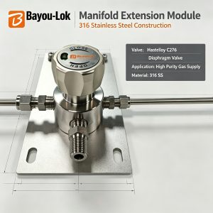 Multi-channel Gas Control Valve Module for Argon CO2 Helium Acetylene SUS316 Stainless Steel High Pressure Gas Regulator