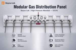 Multi-channel Gas Control Valve Module for Argon CO2 Helium Acetylene SUS316 Stainless Steel High Pressure Gas Regulator