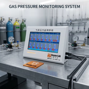 Centralized Pressure Monitoring System Multi-gas Pressure Alarm Sound+Light High Accuracy High Pressure Gas Regulator N2 Ar H2